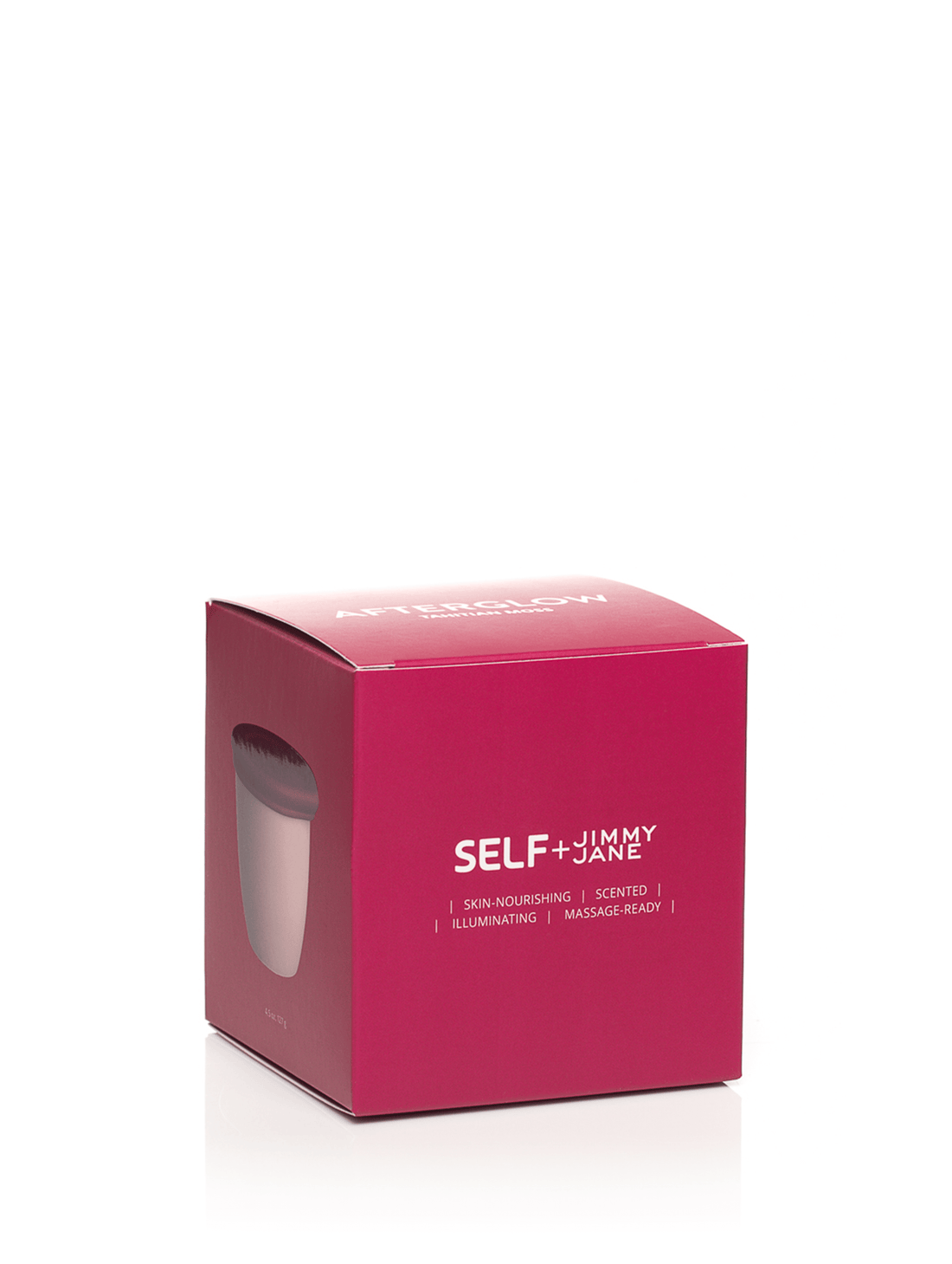 SELF + JimmyJane Massage Oil Candle - Bergamot Rose